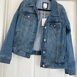 LC Lauren Conrad Light Blue Denim Jacket